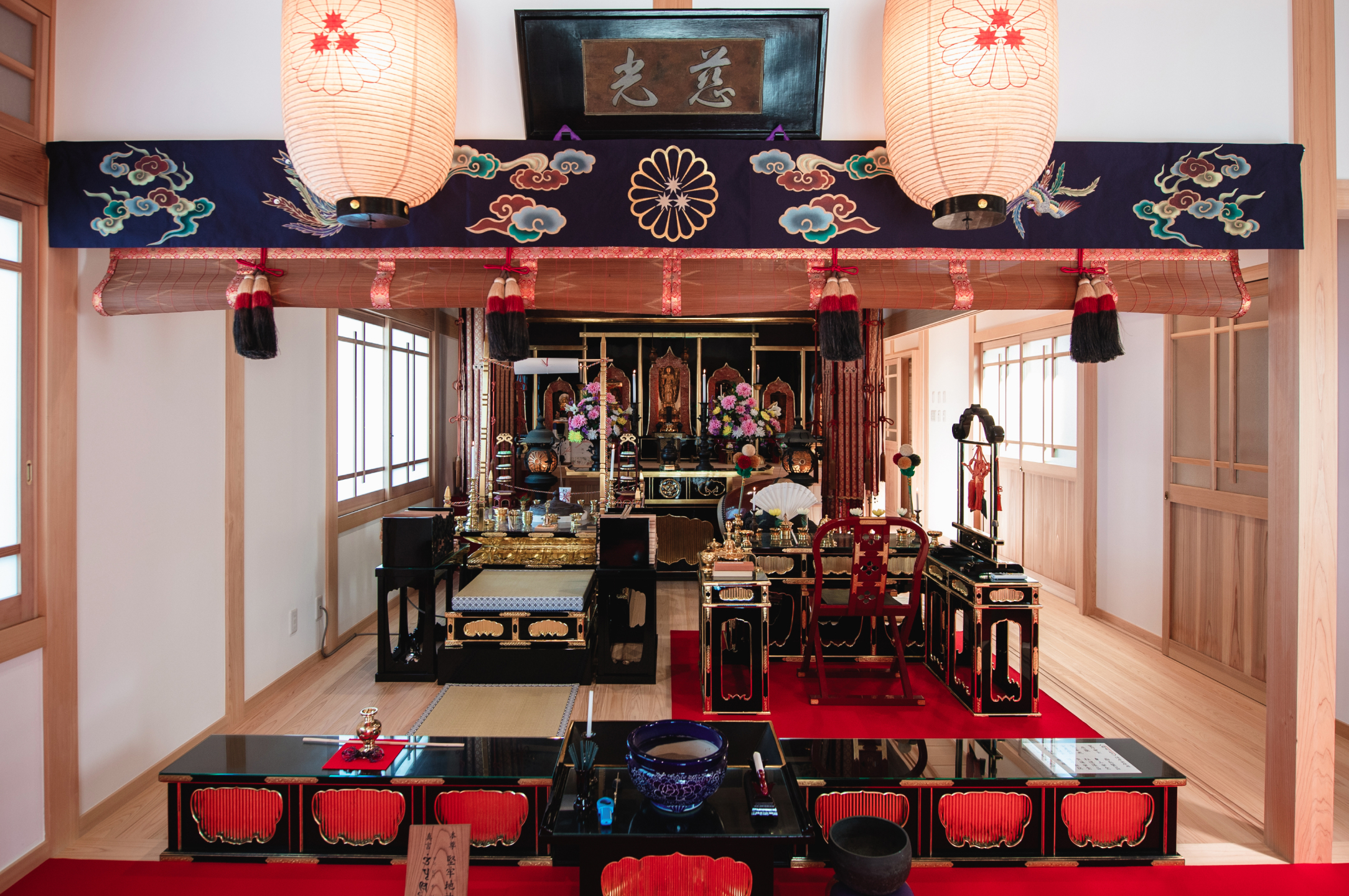 山口県宇部市大学院の本堂